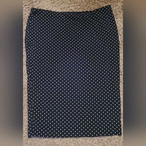 Vince Camuto Midi polka dot skirt XL
